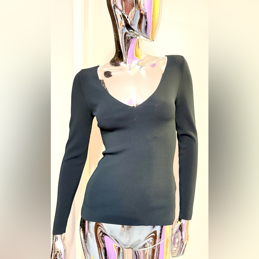 Ted Baker - Deep Teal Knit, Long Sleeve Top